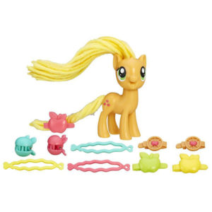 Игрушка Пони с праздничными прическами Эпплджек My Little Pony Hasbro