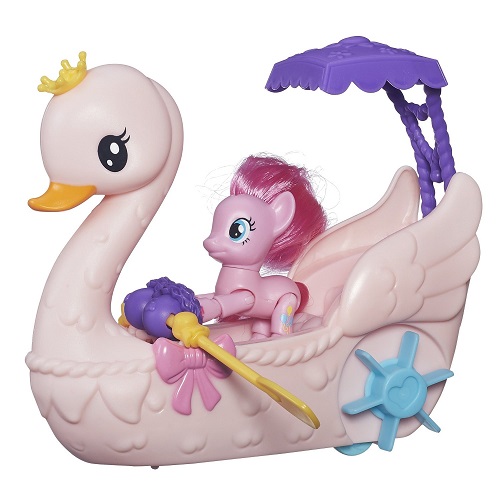 Игровой набор Пинки Пай на лодке Лебедь My Little Pony Hasbro