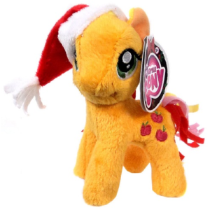 Мягкая игрушка Эпплджек в Новогодней шапке 12 см Applejack My Little Pony Aurora