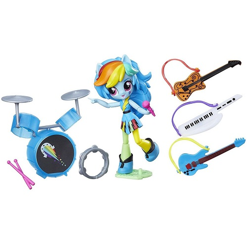Игровой набор Rainbow Dash Rockin’ Music Class Equestria Girls Hasbro