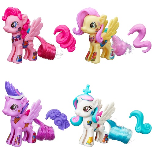Игровой набор Стильная пони Создай свою пони 2 шт. My Little Pony Hasbro