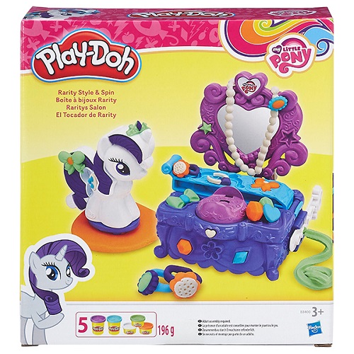 Игровой набор с пластилином Туалетный столик Рарити My little Pony Play-Doh Hasbro