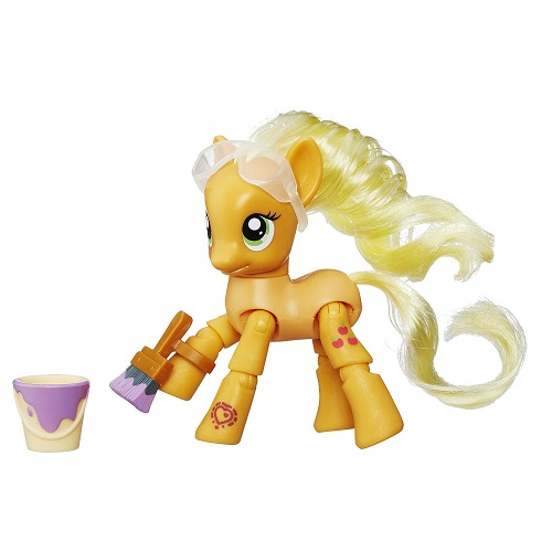 Игрушка Пони с артикуляцией Рисующая Эпплджек My Little Pony Hasbro